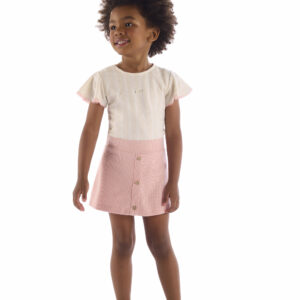 Conjunto Blusa e Shorts Saia