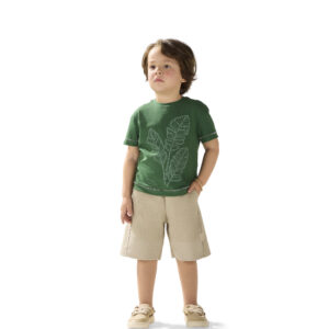 Conjunto Camiseta e Bermuda infantil