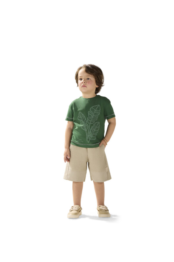 Conjunto Camiseta e Bermuda infantil